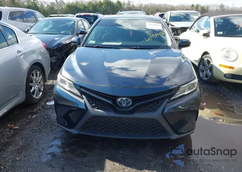 2019 Toyota Camry Hybrid Se из США, поврежденный, VIN 4T1B21HK3KU012648